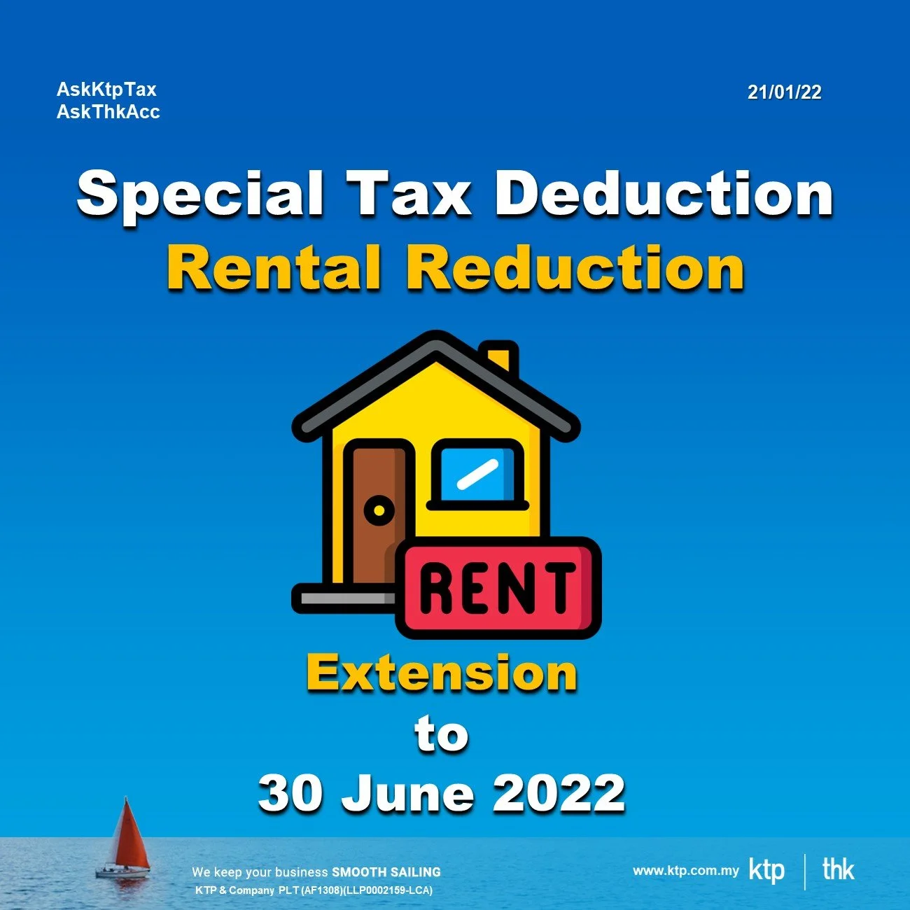 Special Tax Deduction on Rental Reduction - Extension