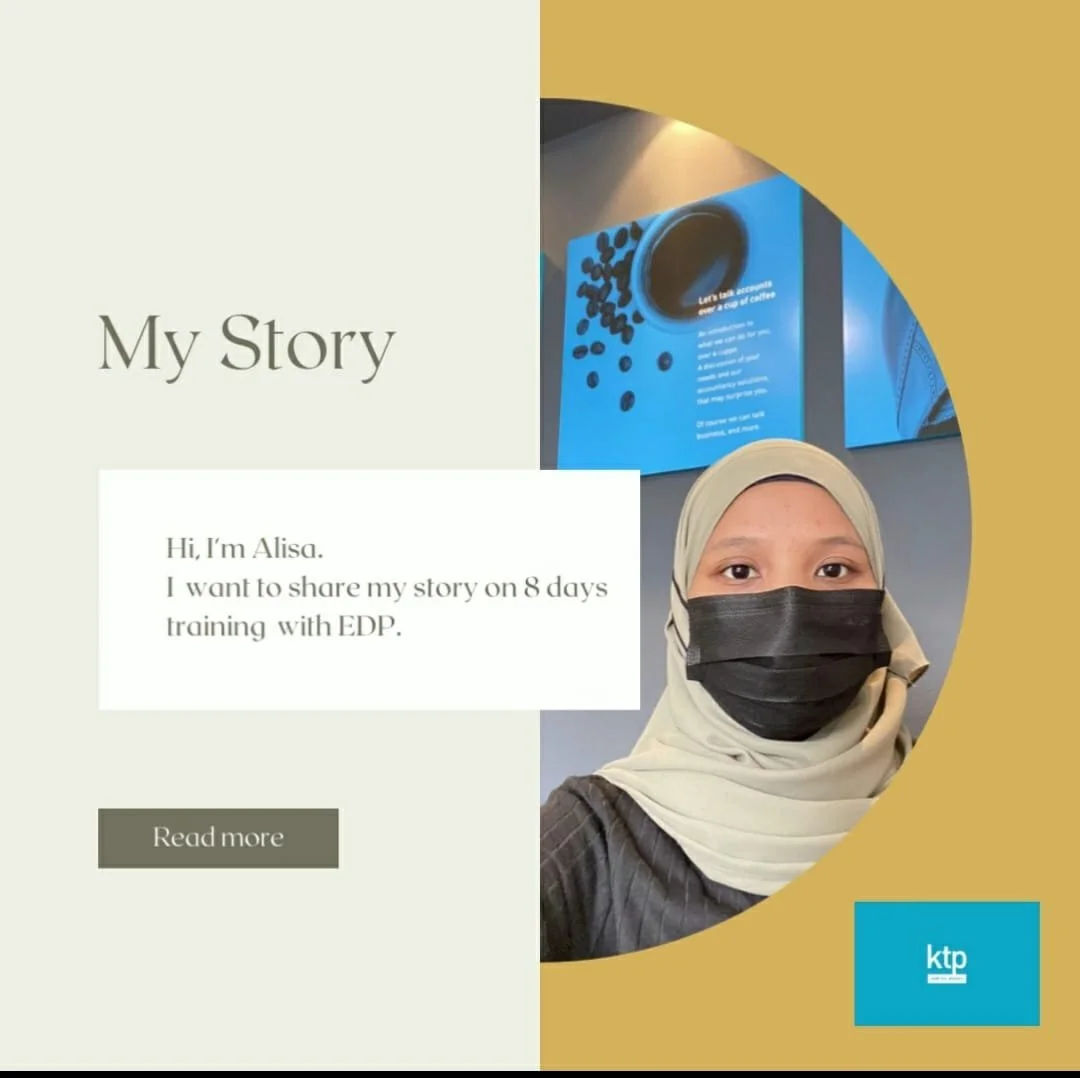 My story on 8 days training with EDP