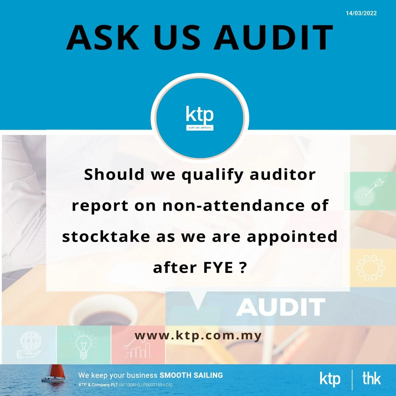 Auditor Report on Stocktake Attendance