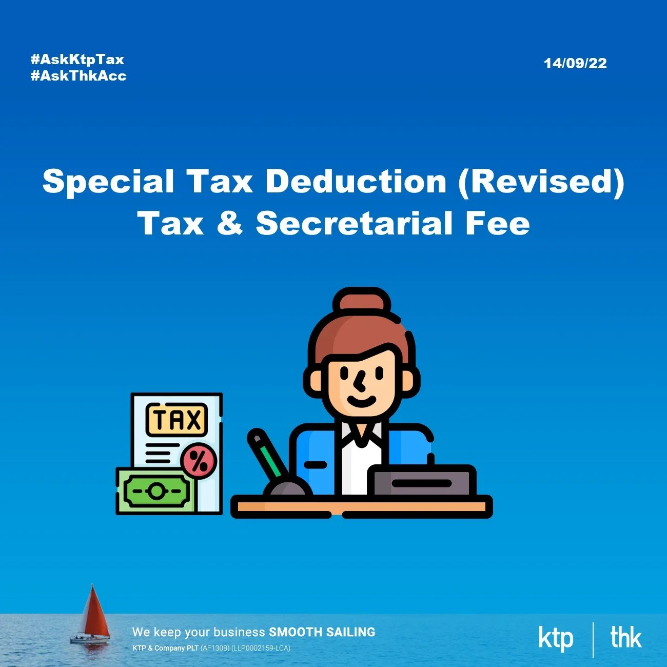 Tax Deduction on Tax and Secretarial Fee 2022 (Revised)