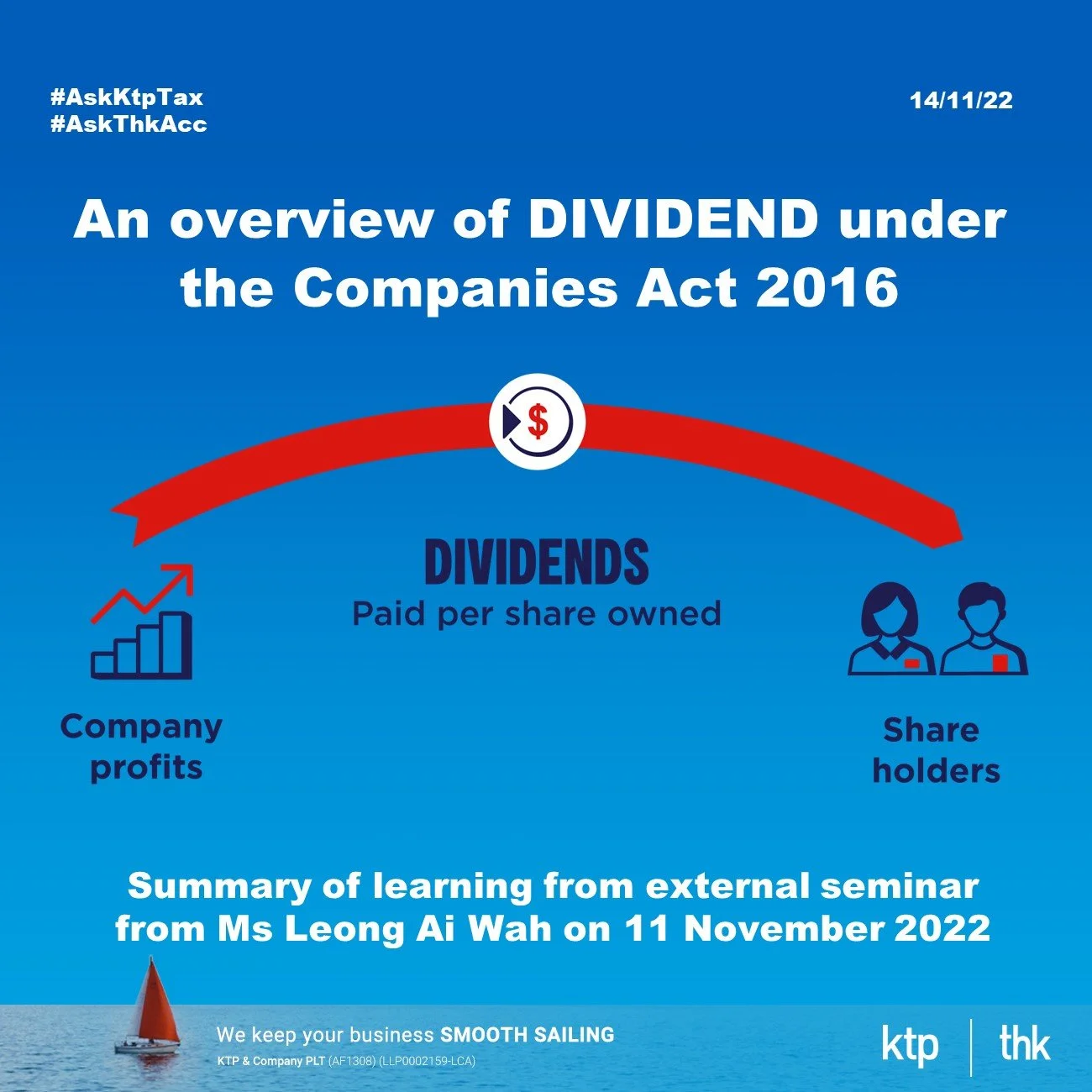 Dividends the Companies Act 2016 