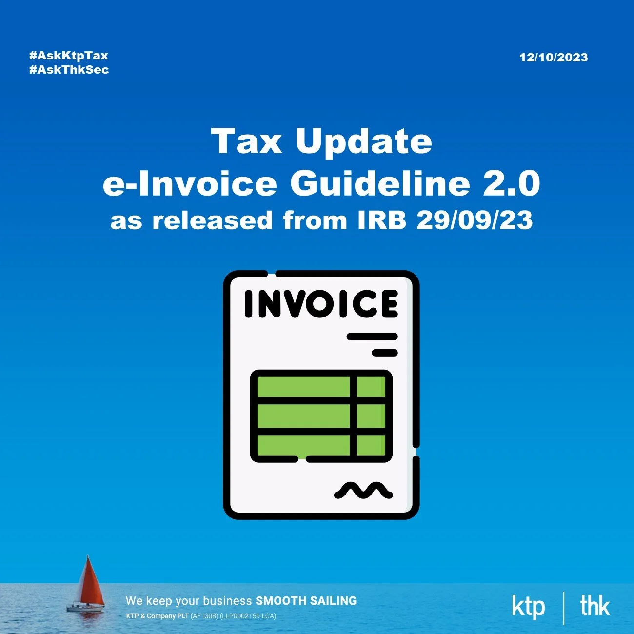 {Tax Update} e-Invoice Guideline 2.0