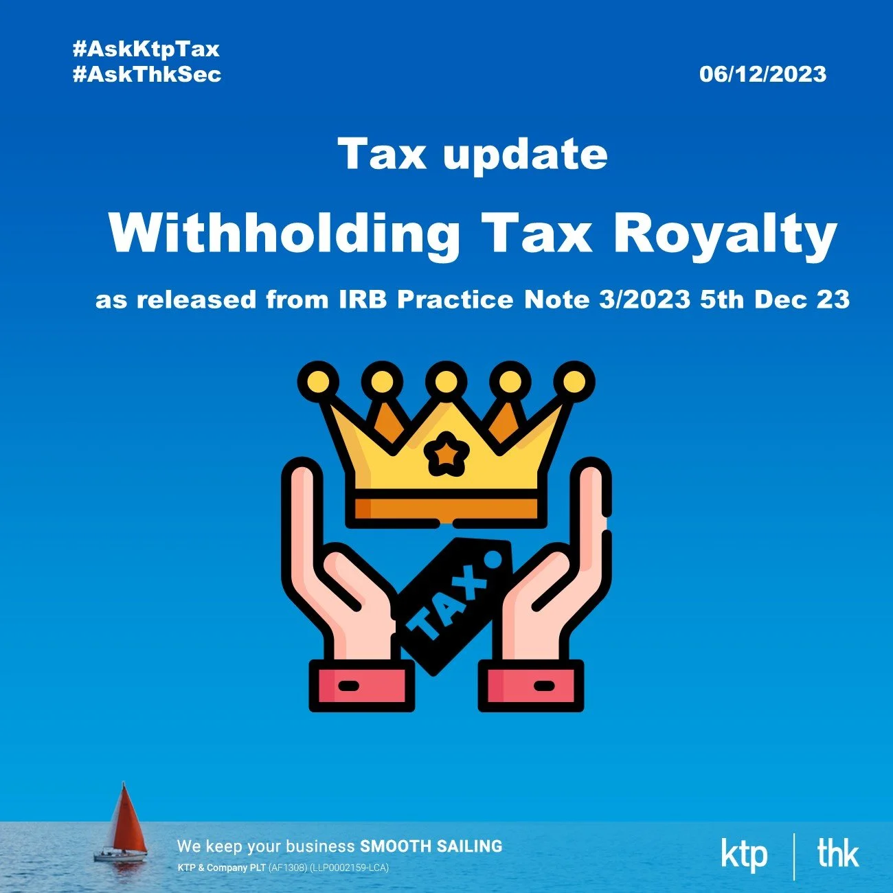 {Tax Update} Withholding Tax on Royalties