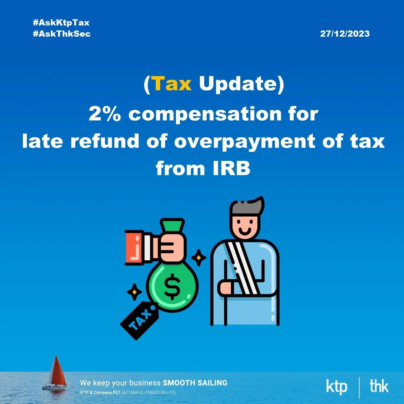 {Tax Update} Compensation of Late Tax Refund 2%