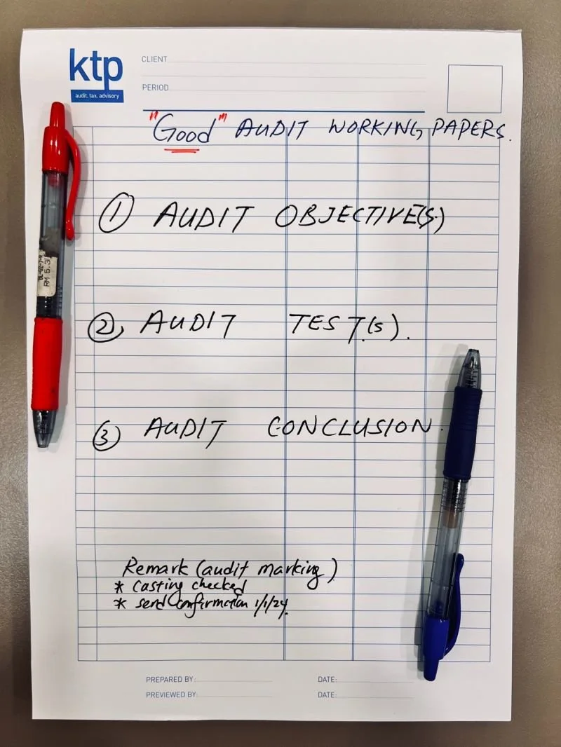 (Aud Update) Essentials of a Good Audit Working Paper