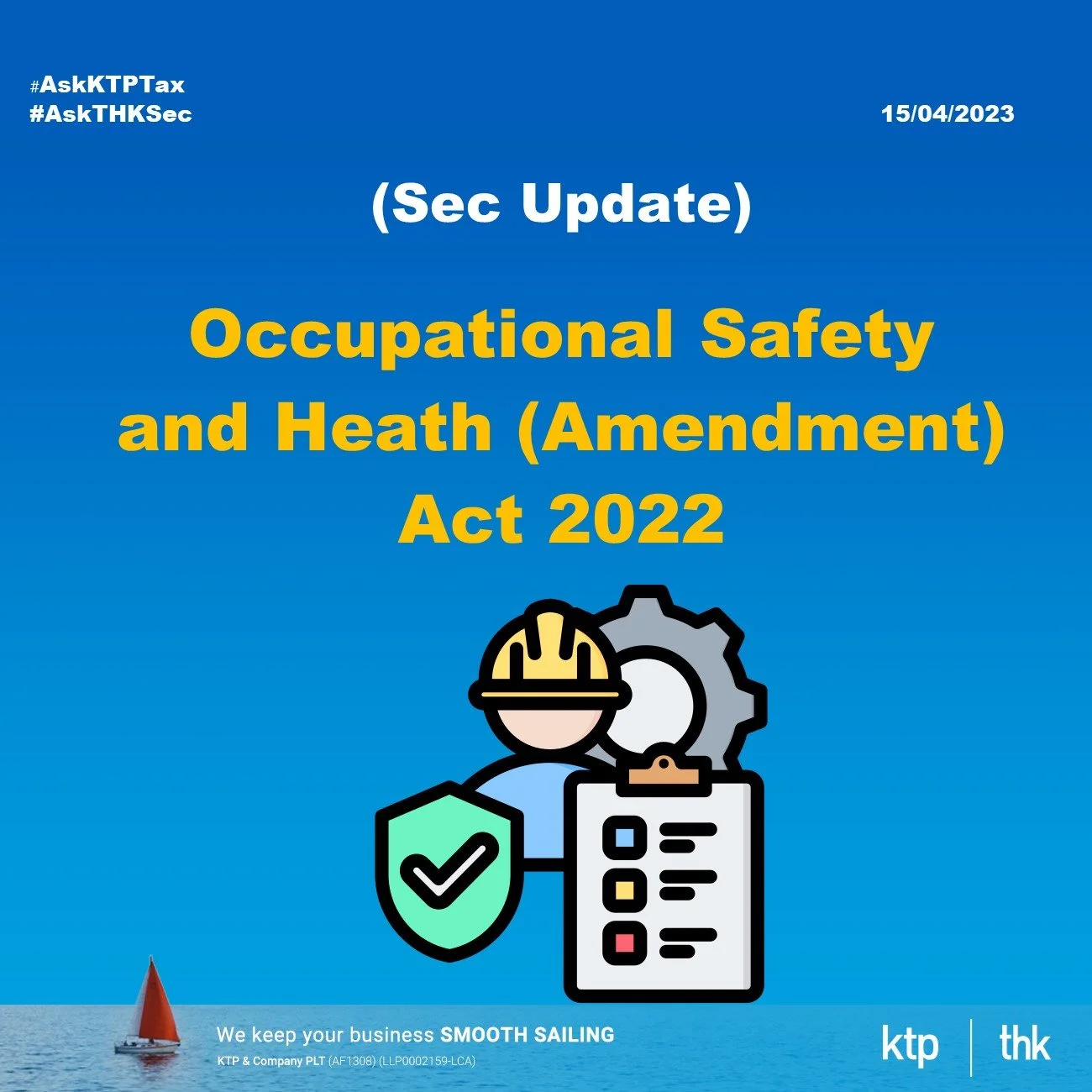 (Sec Update) The Amended Occupational Safety and Health Act