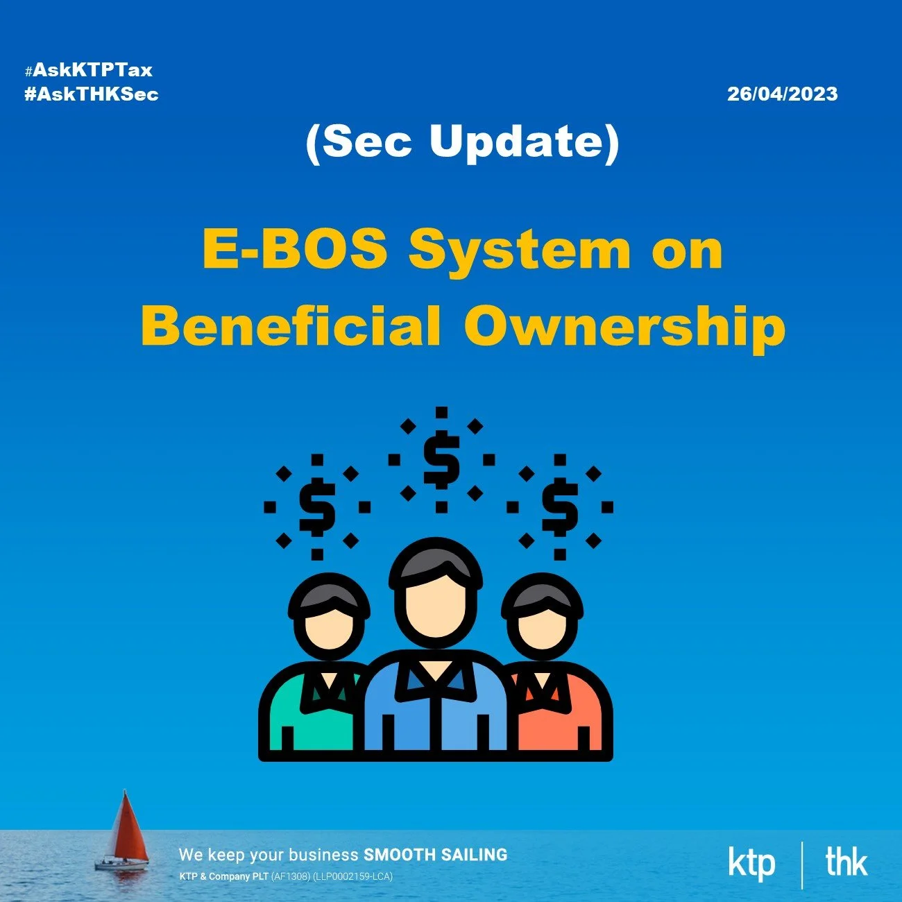 (Sec Update) E-BOS System Beneficial Ownership