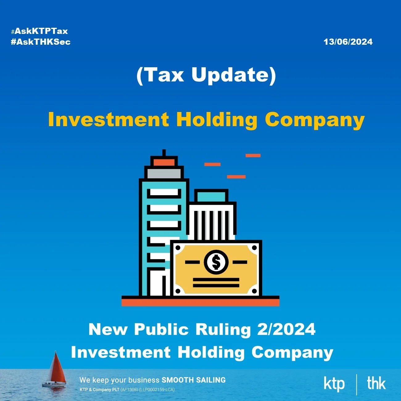 (Tax Update) Investment Holding Company As Per Public Ruling