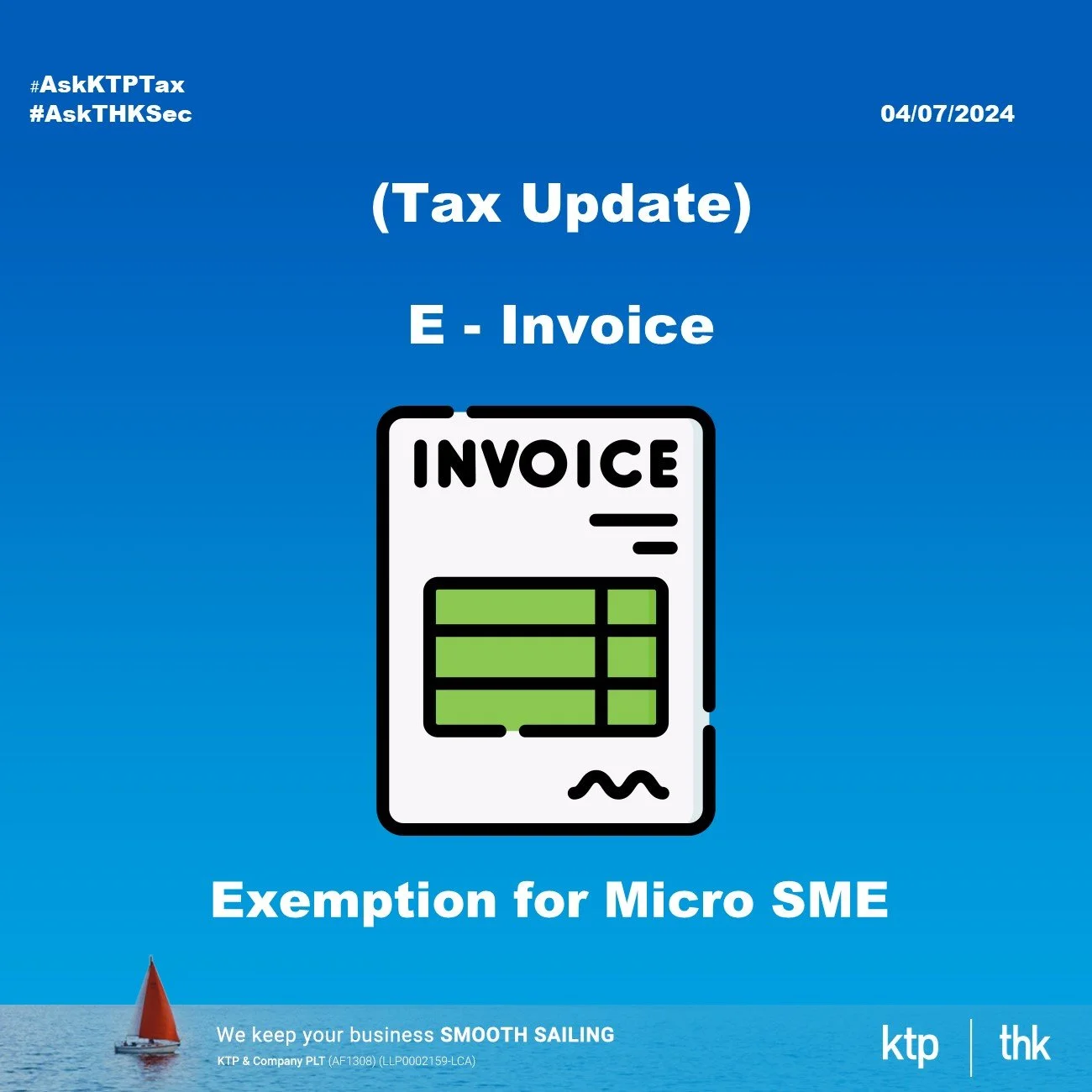 (Tax Update) E - Invoice Guidelines for Micro SME