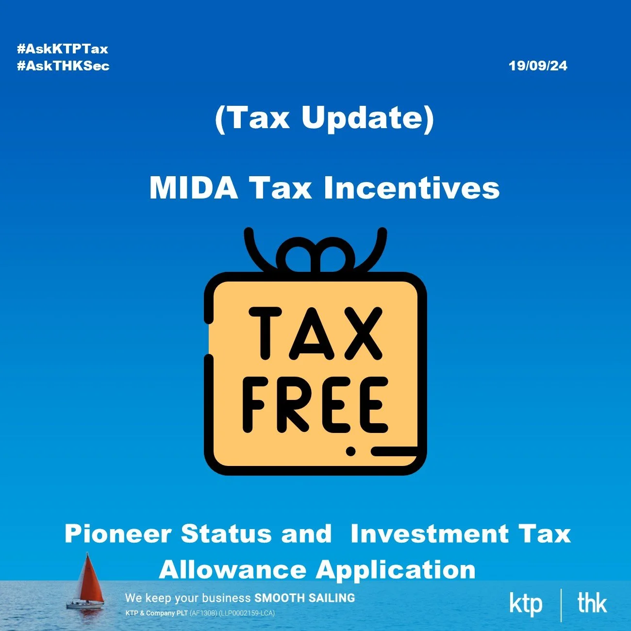 (Tax Update) How to Apply for Tax Incentives: Pioneer Status &amp; Investment Tax Allowance 