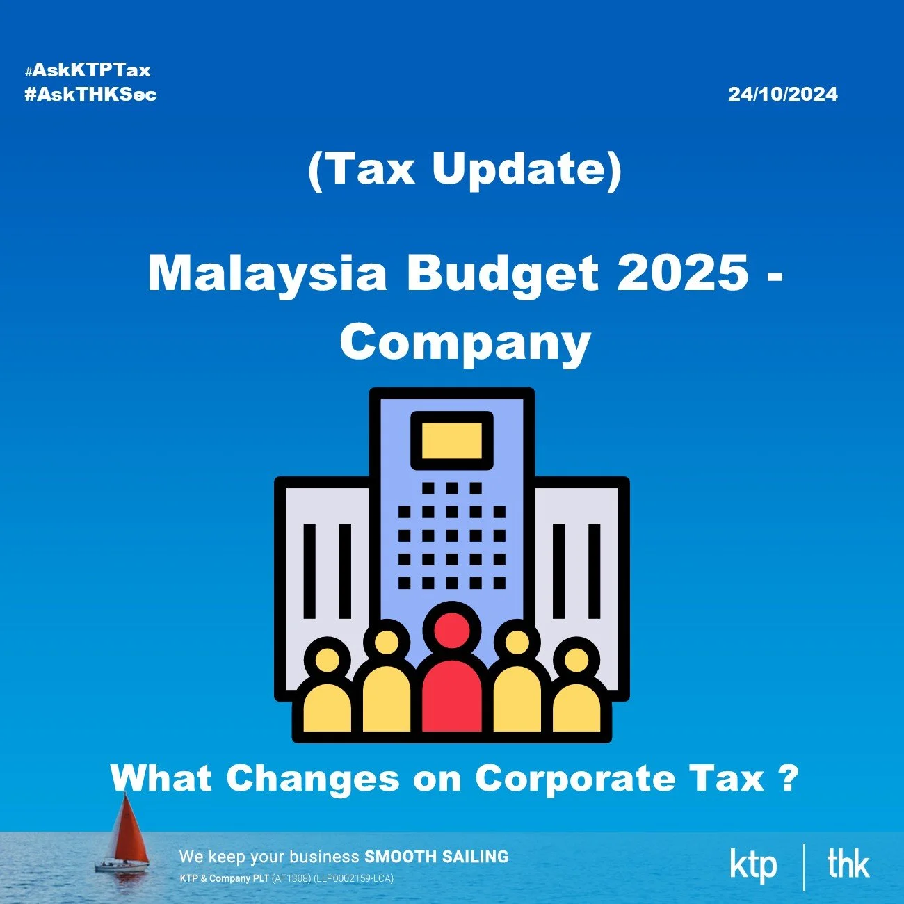 (Tax Update) Malaysia Budget 2025 - Companies (What SMEs Need to Know)