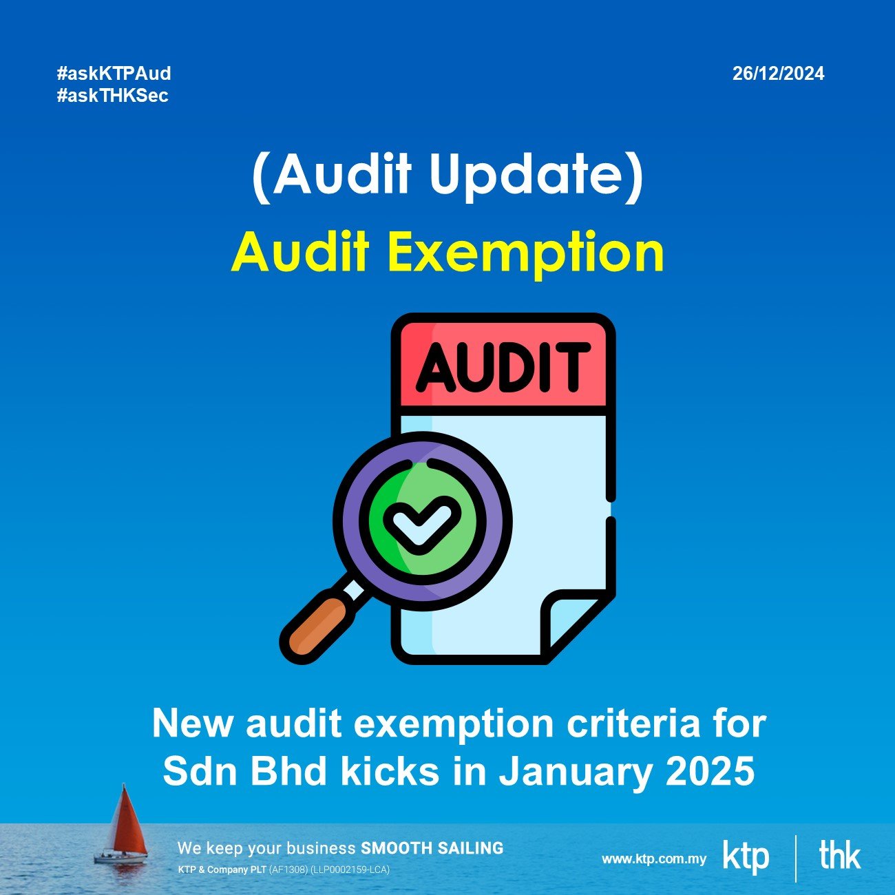 (Audit Update) Audit Exemption 2025: Key Changes for Sdn Bhd Companies