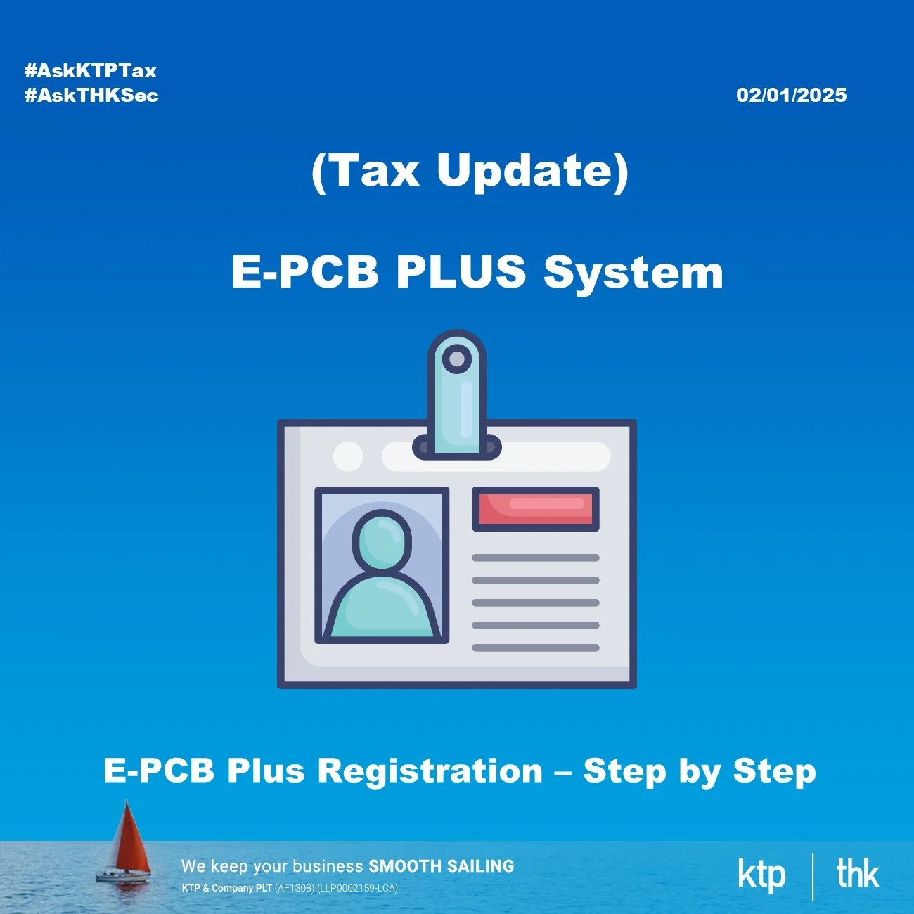 (Tax Update) e-PCB Plus Registration - Step by Step