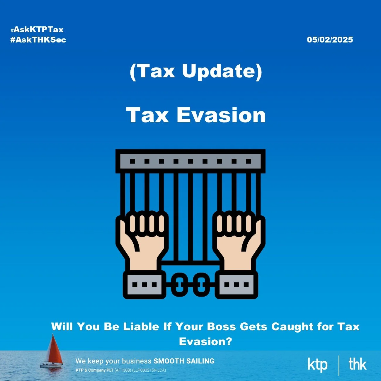 (Tax Update) Will You Be Liable If Your Boss Gets Caught for Tax Evasion?