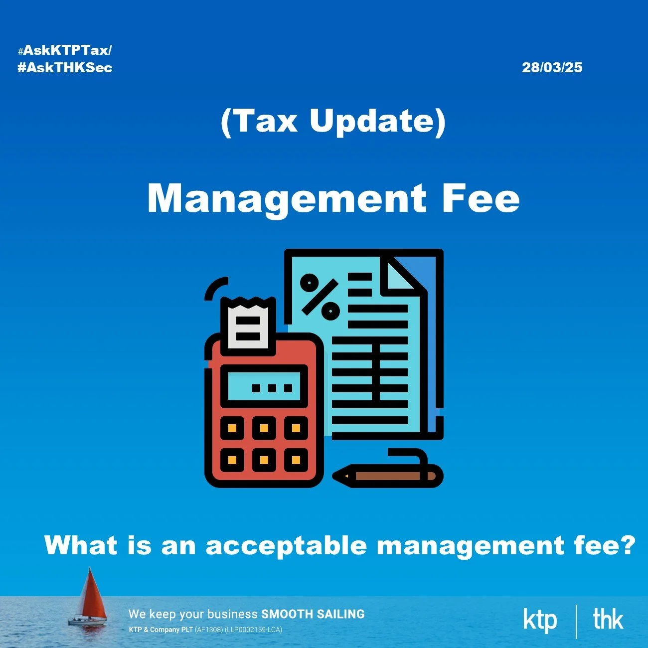 (Tax Update) Is Charging Management Fees Really a Smart Way to Lower Your Company’s Profit?