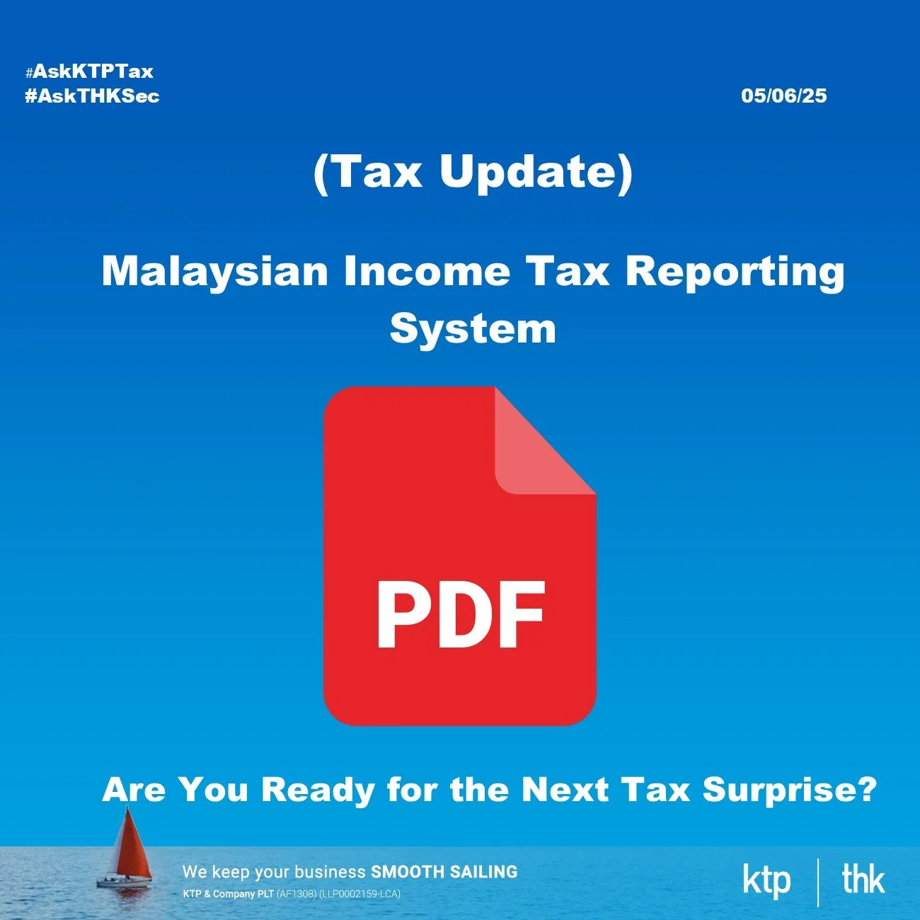 [TAX UPDATE] Are You Ready for the Next Tax Surprise? – MITRS 2025