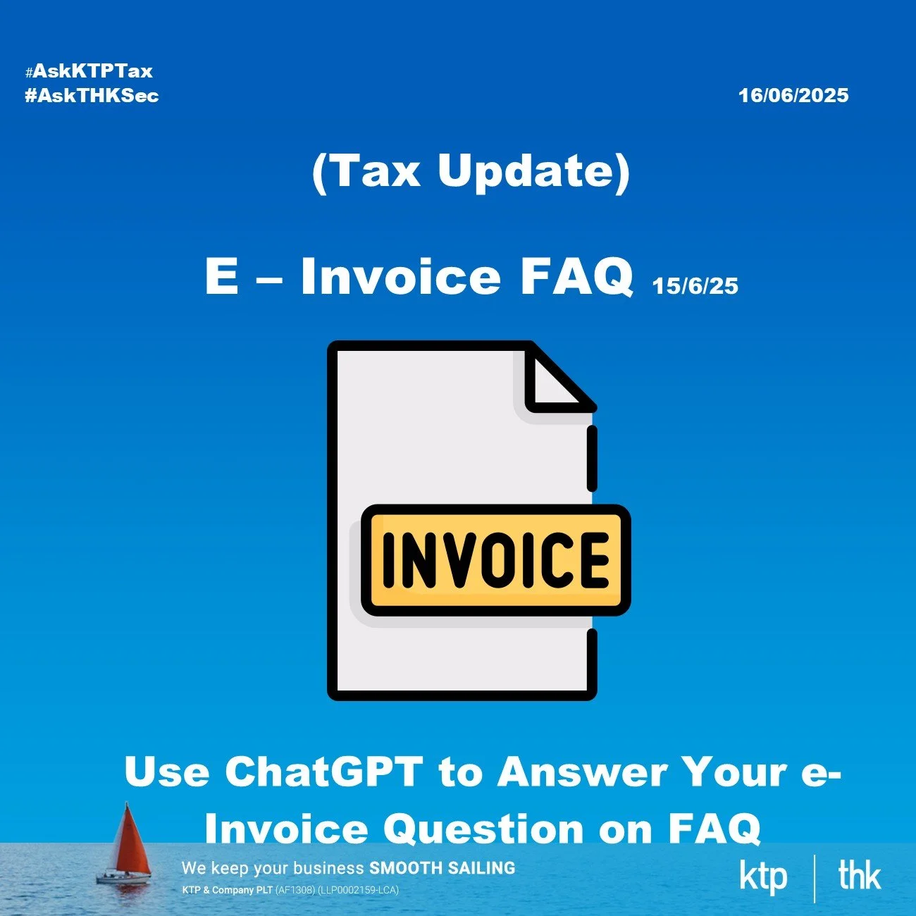 (TAX UPDATE) How to Use ChatGPT to Read and Understand LHDNM’s e-Invoice FAQ