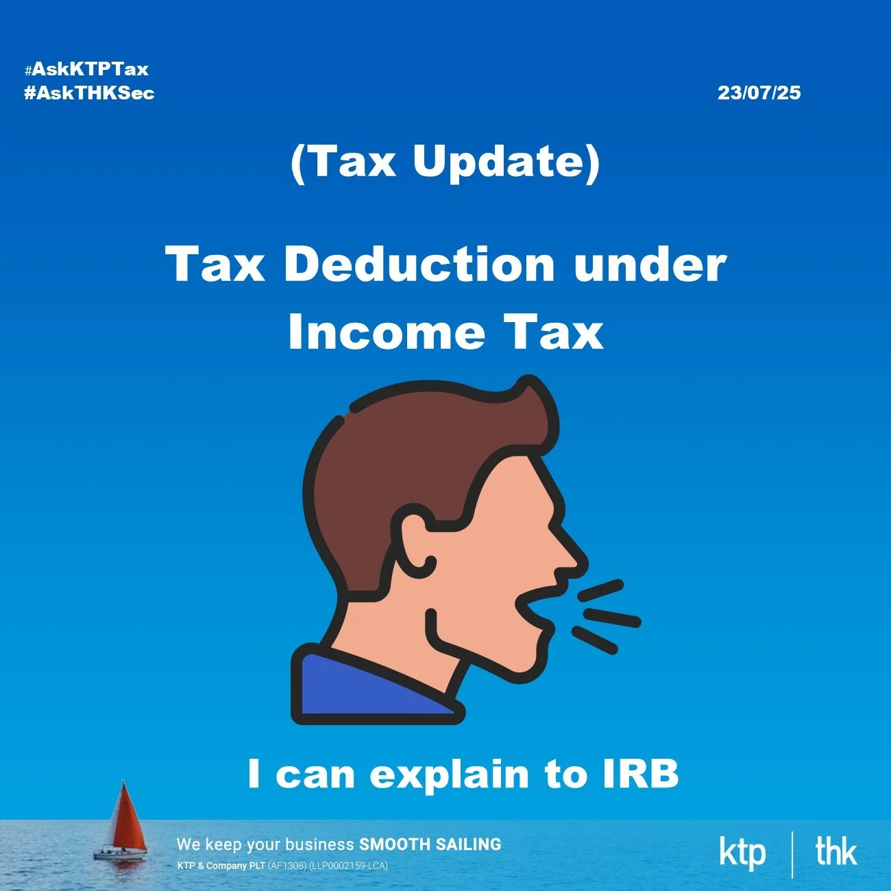 （税务）“我可以跟IRB解释”：中小企业最常讲的一句，结果最贵