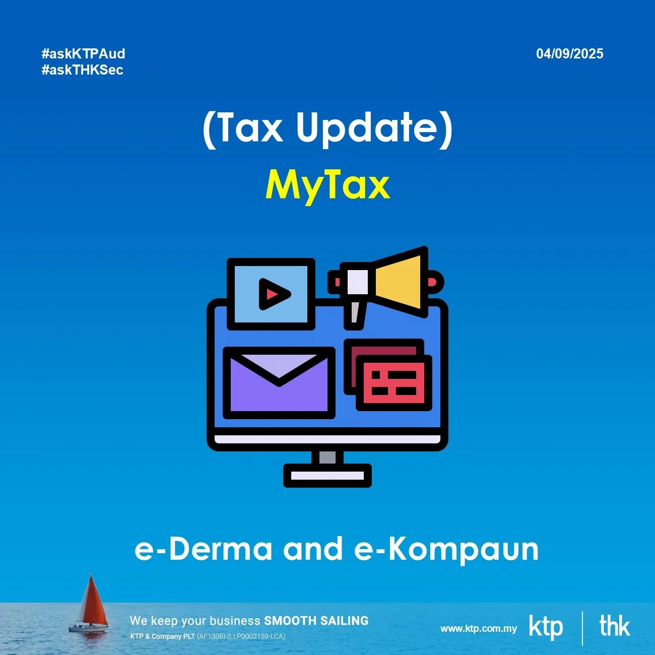 （税务）SME 老板必知的两大新功能：MyTax 推出 e-Derma 与 e-Kompaun