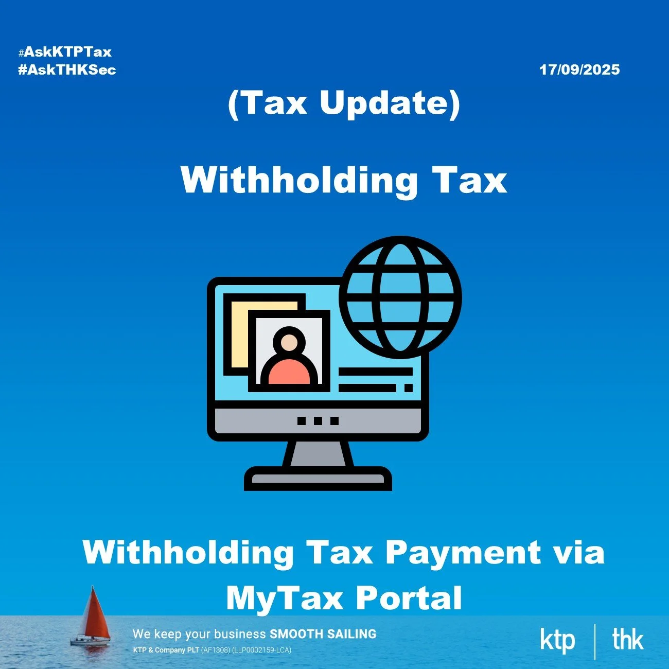 [TAX UPDATE] Withholding Tax Payment via MyTax Portal