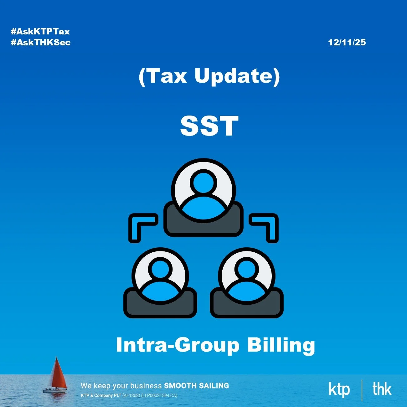 (TAX UPDATE)  Intra-Group Billing : Is SST Required?