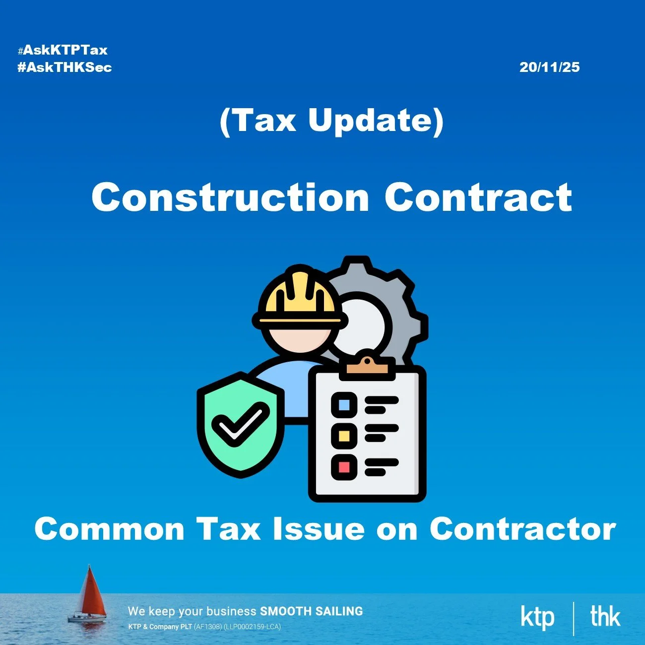 (TAX UPDATE) Common Tax Issues on Contractors
