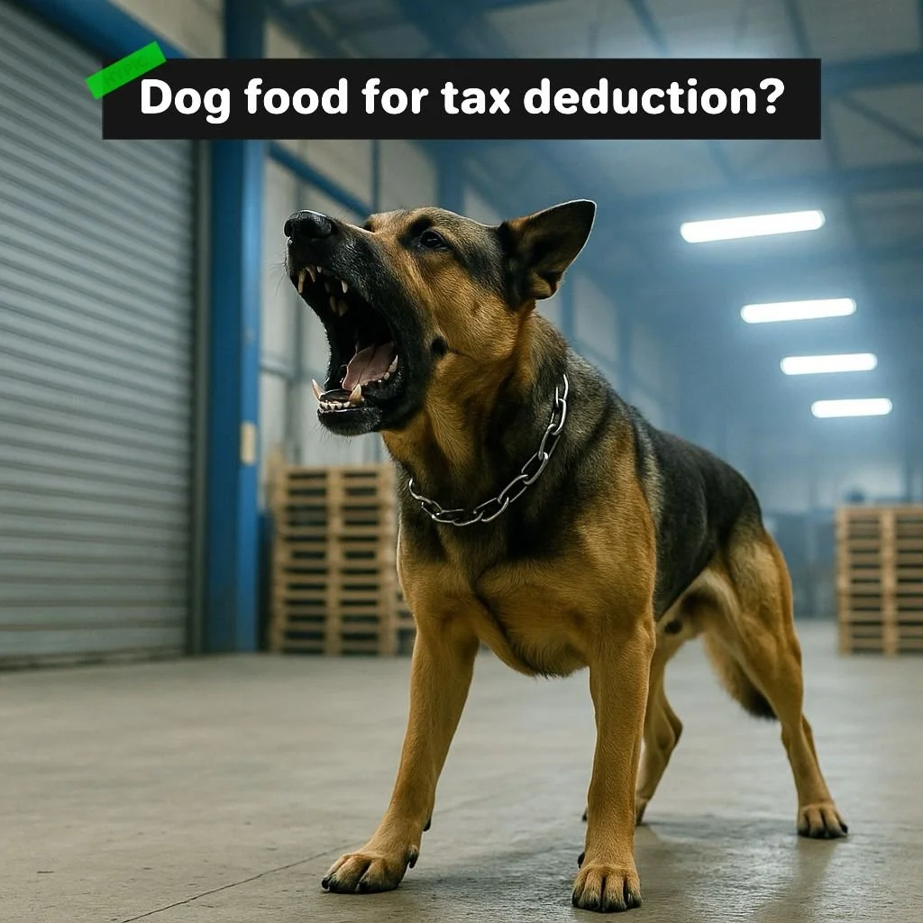 （税务）工厂的狗粮 Dog Foods 可以税务扣除吗？