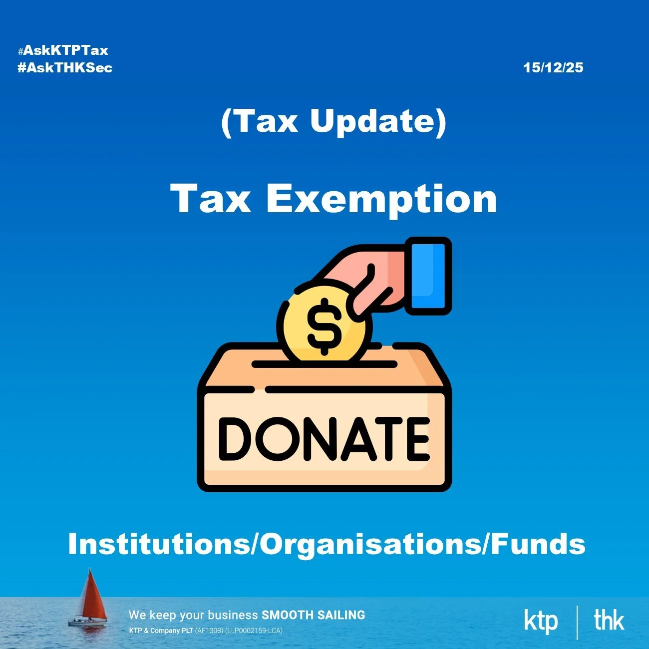 (TAX UPDATE) Tax-Exempt Charity (IOT) in Malaysia: Approved Once, Safe Forever? Think Again.