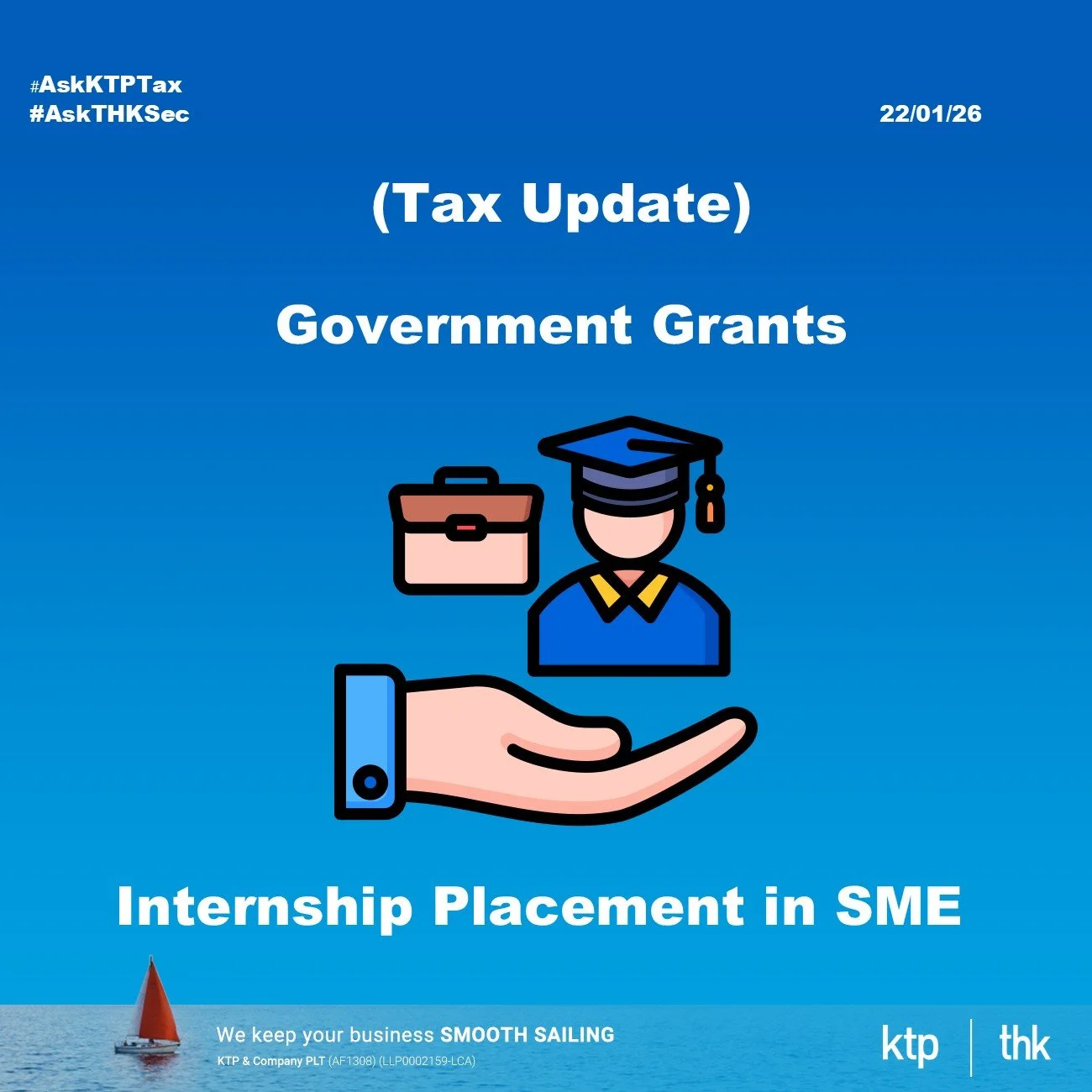 (TAX UPDATE) RM300 Per Month Per Intern : LiKES Internship Placement Matching Grant 