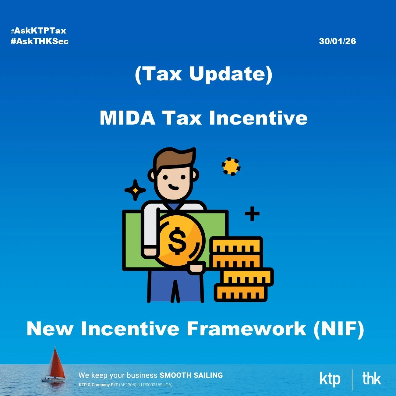（税务）新投资优惠框架（NIF）将取代 MIDA 税务优惠申请（上集 1/2）