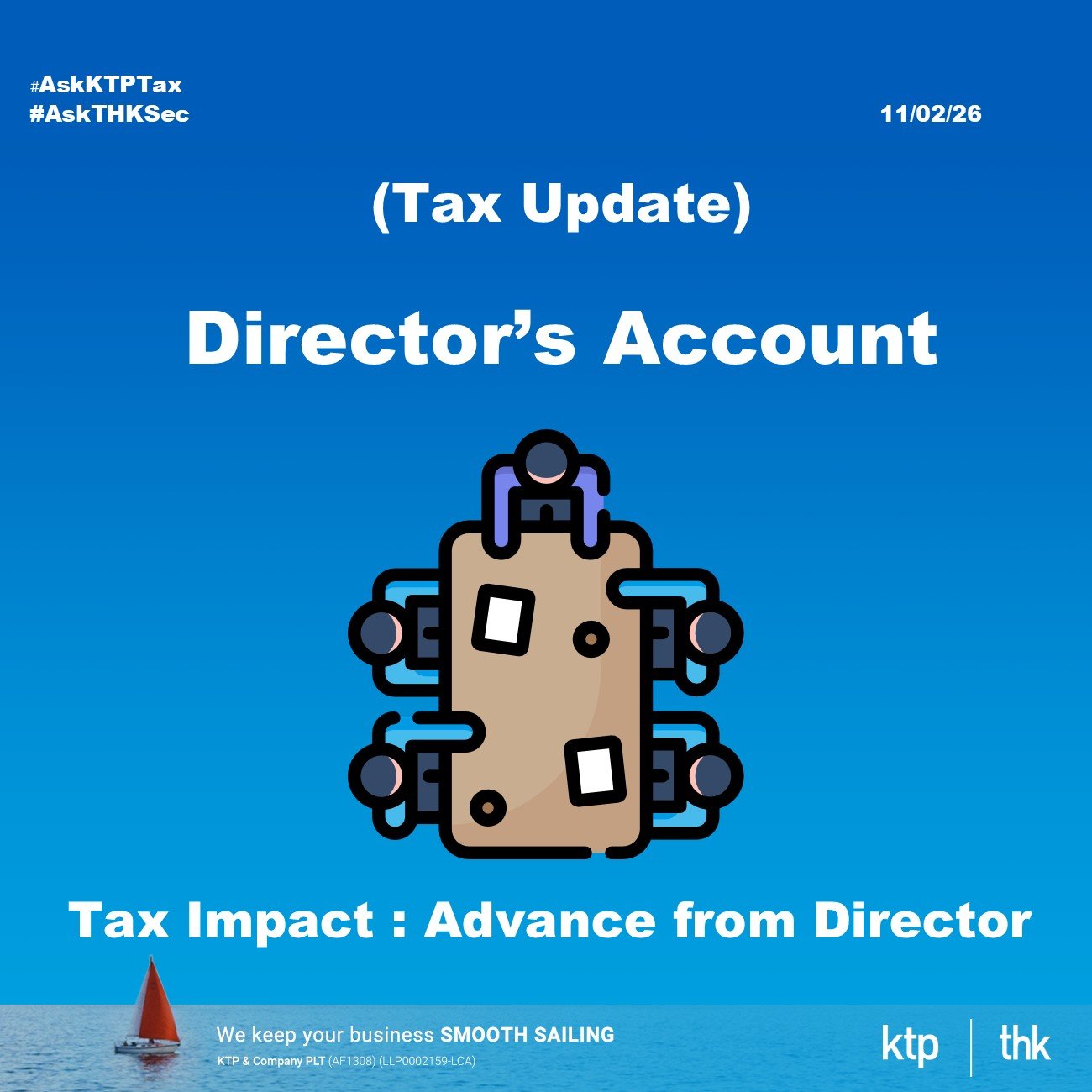 （税务）“公司是我的” 直到 IRB 查董事往来账 Director Account