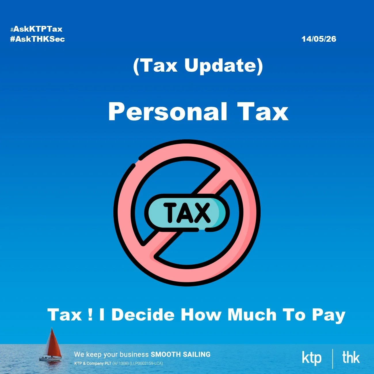 （税务）Tax ! I Decide How Much To Pay