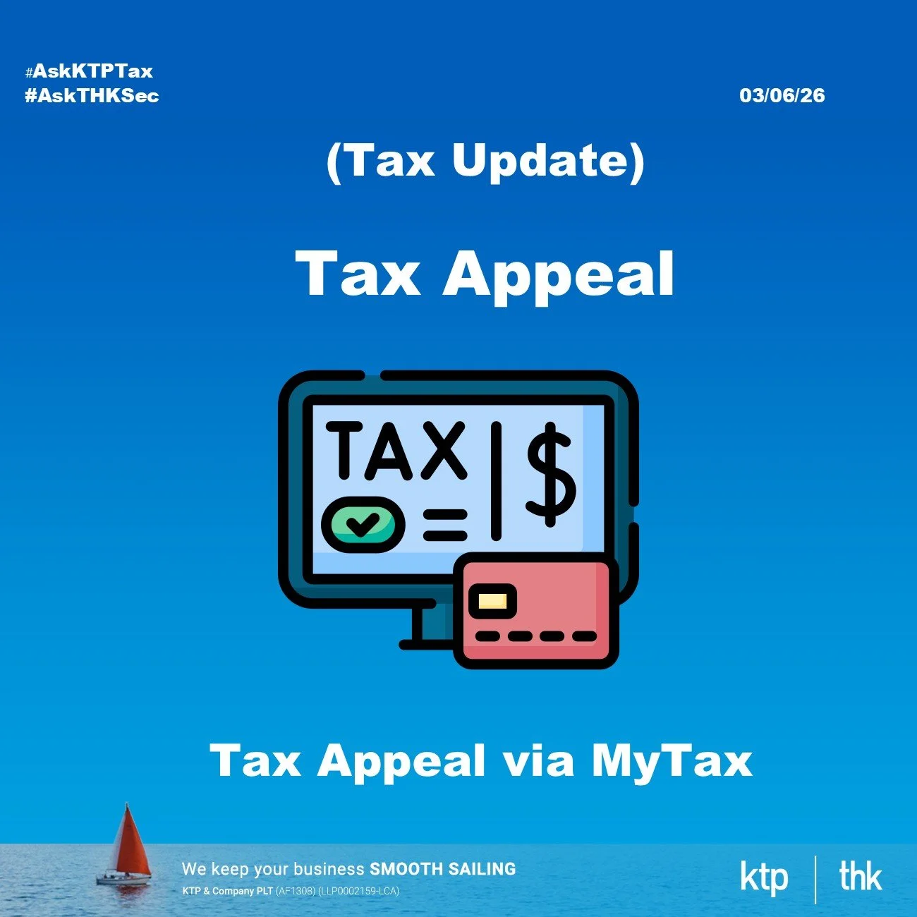 (税务) 报税收到 assessment 不服, 现在上诉简单多了. HASiL 在 MyTax 推出 e-Rayuan Taksiran