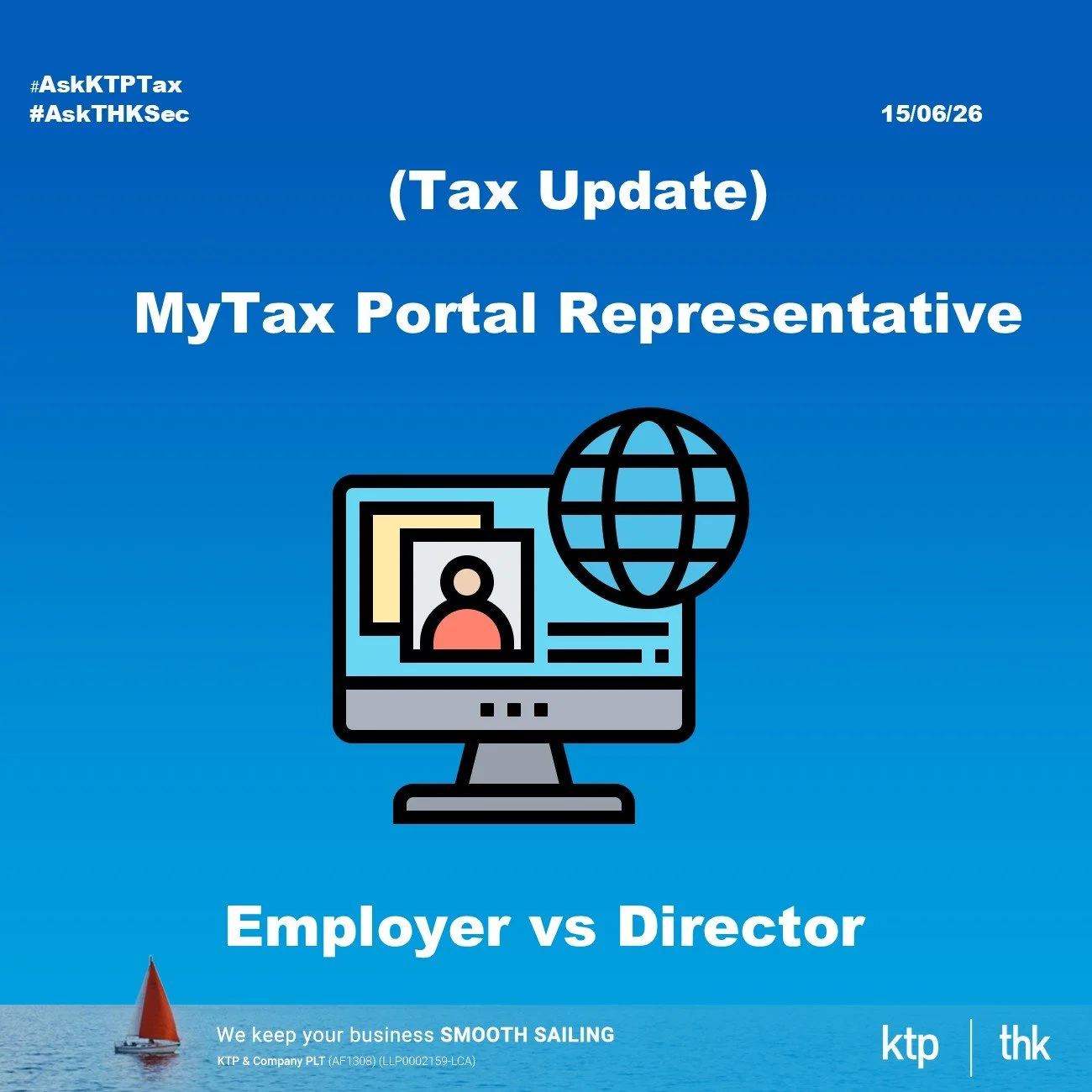 (TAX UPDATE) MyTax Portal Access: Why the Choice Between Employer and Director Representative Matters