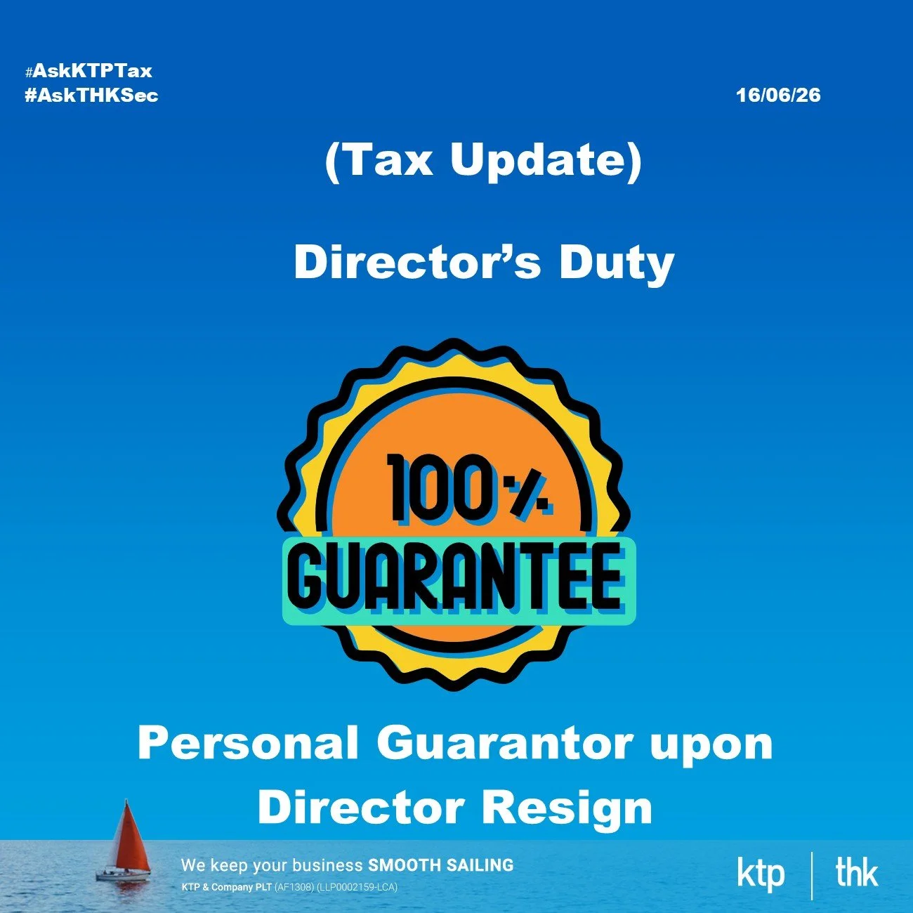 (TAX UPDATE) You Resigned as Director and Sold Your Shares. So Why Is the Bank Still Holding You to the Personal Guarantee?