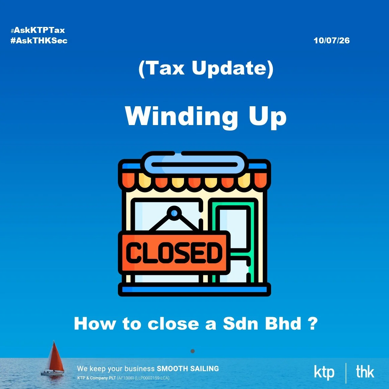 (TAX UPDATE) Voluntary Winding Up or Wait for the Court to Force It. What Directors Should Actually Decide?
