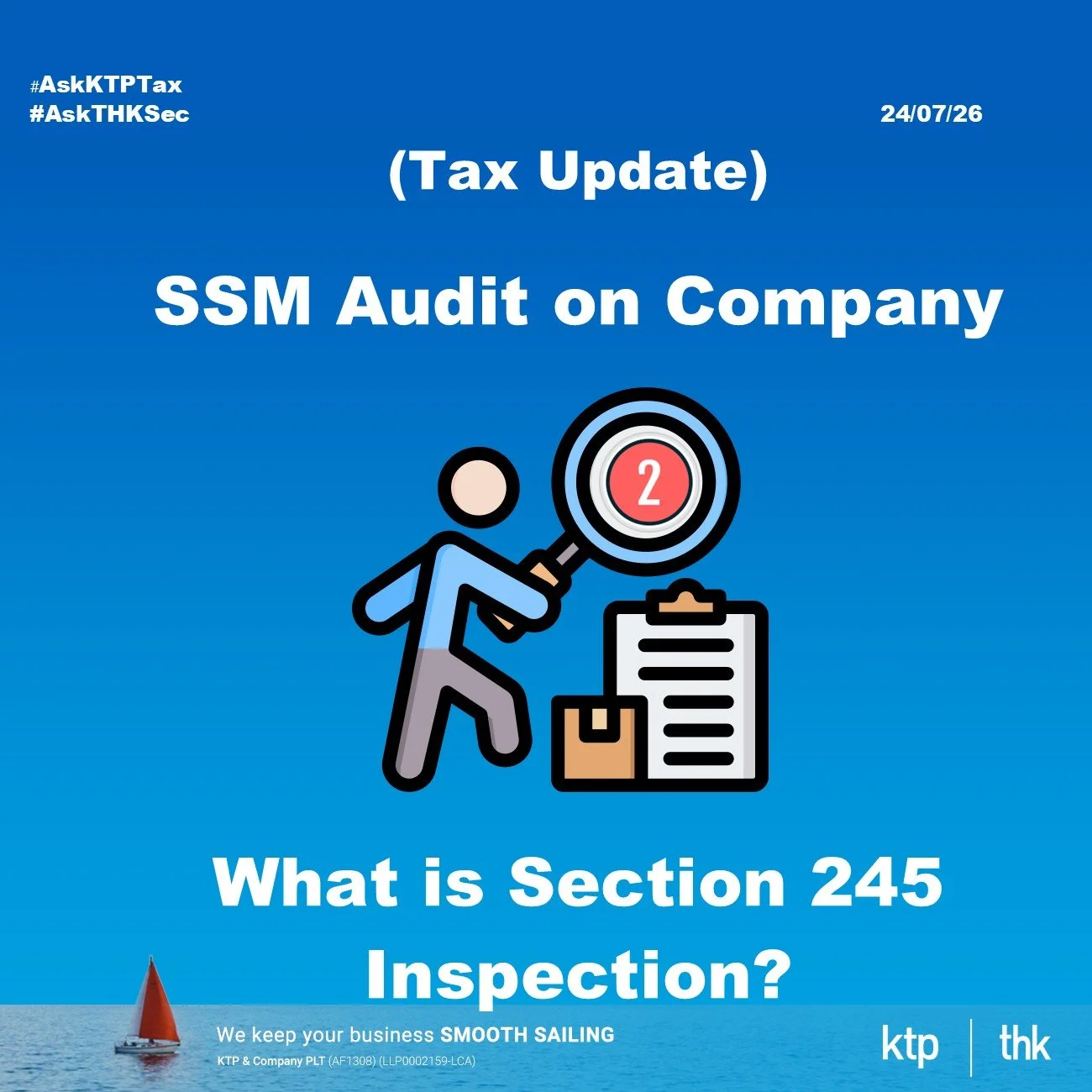 (SSM UPDATE) SSM's Inspection on Section 245: A Reminder That Accounting Records Are Not Optional