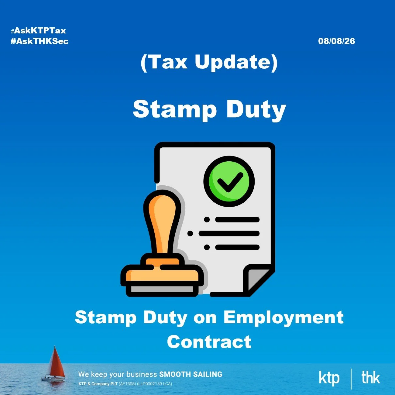 (TAX UPDATE) Stamp Duty on Employment Documents : HASiL Just Told Your HR Team to Stop Over-Stamping