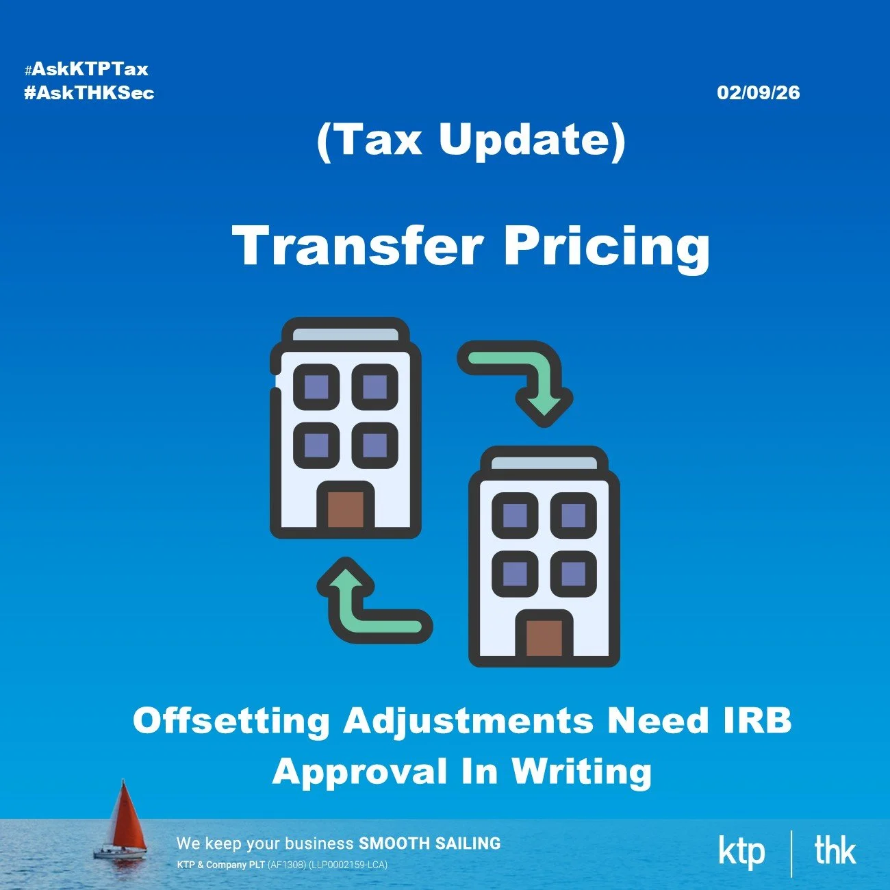 (TAX UPDATE) Transfer Pricing Rules Amended : P.U. (A) 300/2026 Redraws On Offsetting Adjustment Is Not Automatic