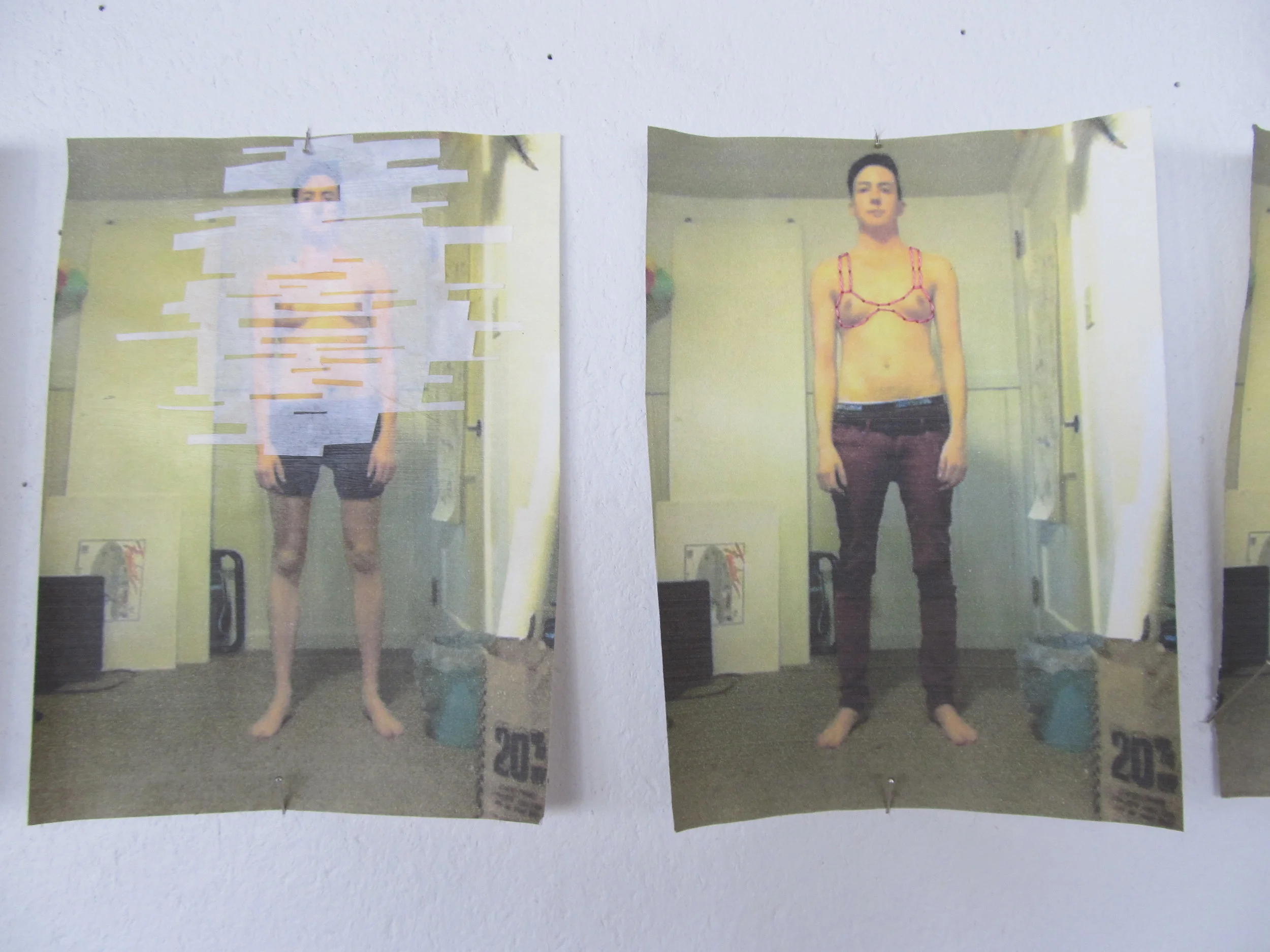 Cass Kruger, Sketch Collection (detail), 2015, mixed media, 2x5'.JPG