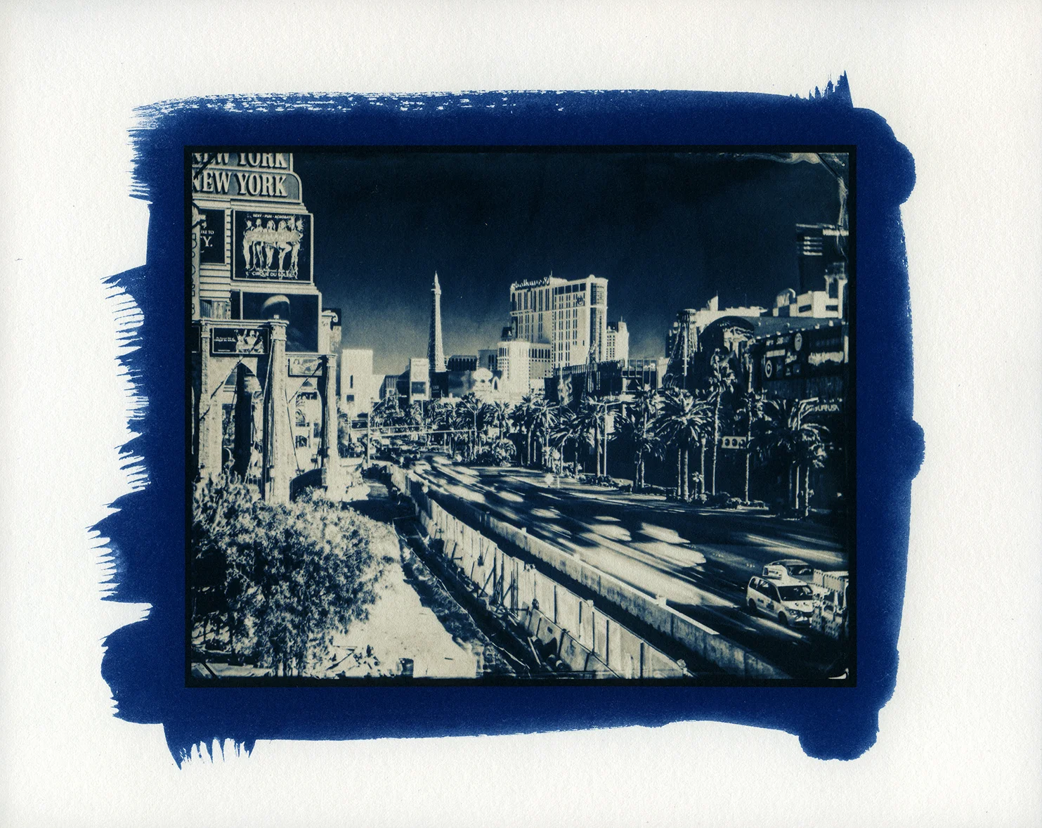 Palladium Over Cyanotype