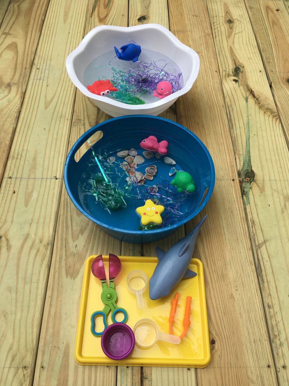 Ocean Sensory Play Materials