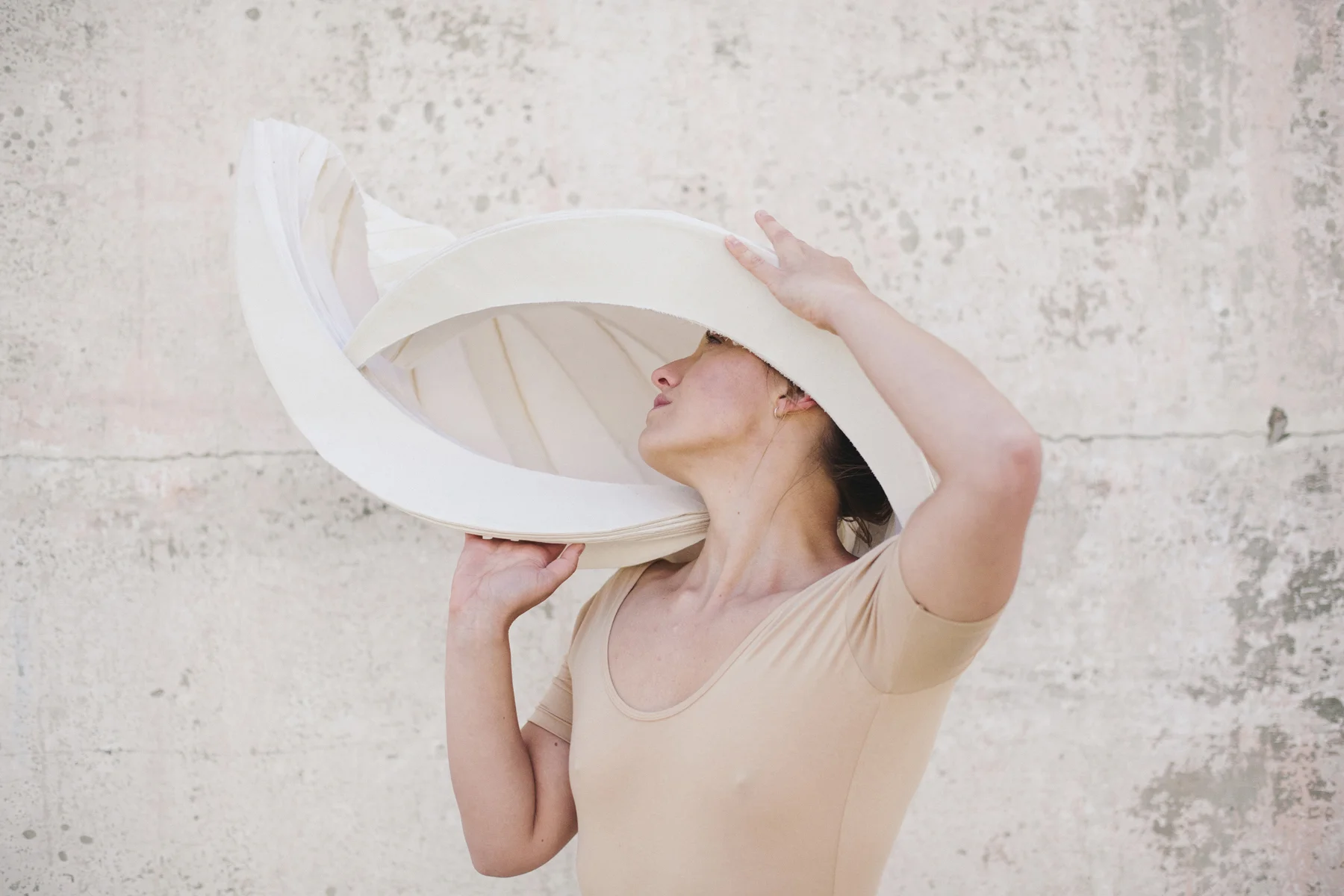 Jemima Parker, Summa: undefined (wearable) object , 2012, calico, sewing thread, dimensions variable Photo: Christine Pobke