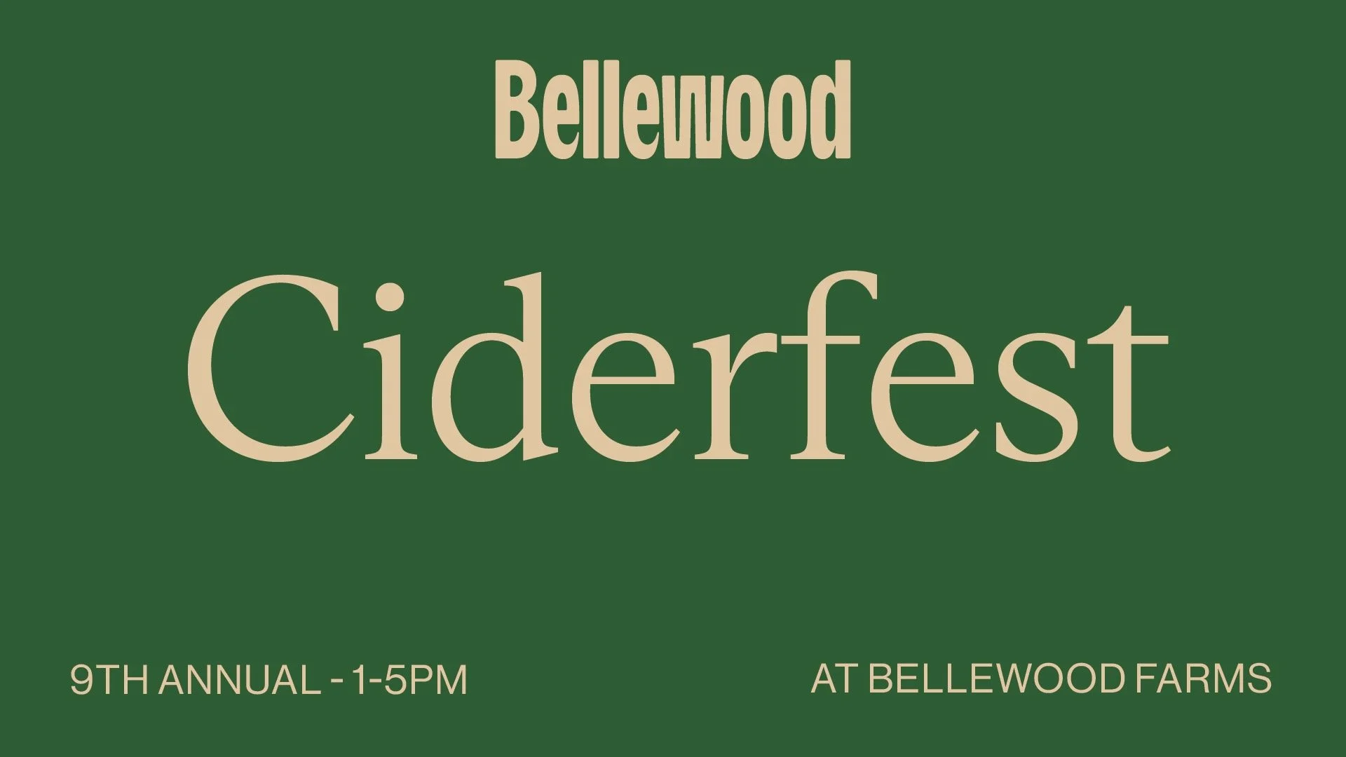Events — Bellingham Cider Company