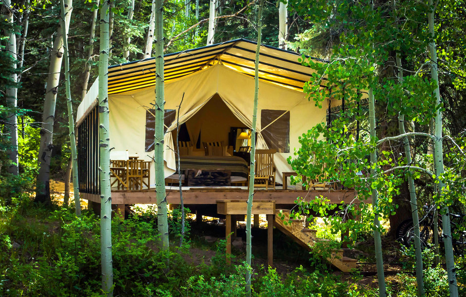 Dunton River Camp, glamping Colorado, Colorado camping destinations, Colorado glampsites
