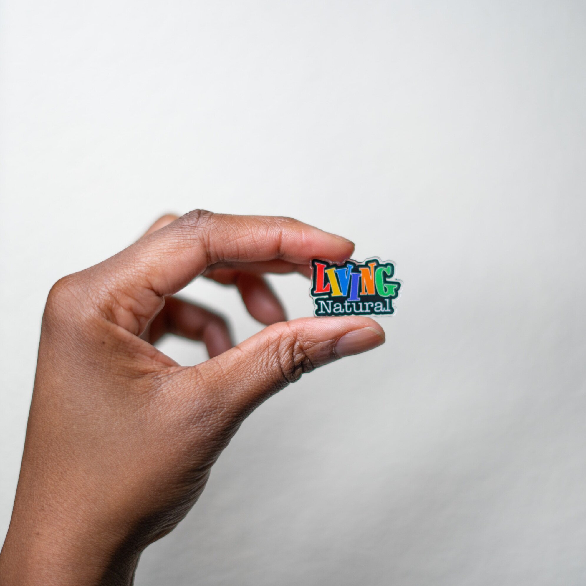 Living Natural Enamel Pin