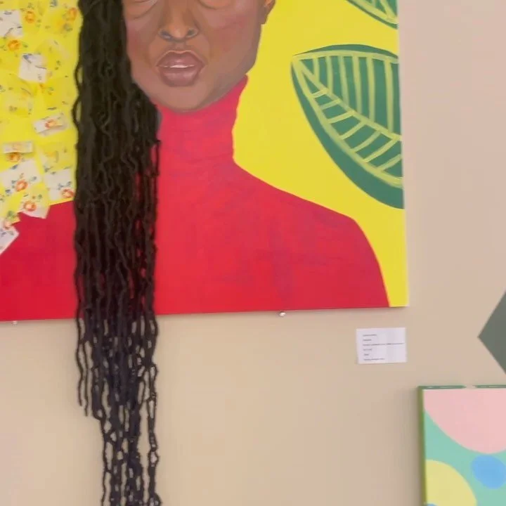 Some work from one of my favorite artist in Portland @llovely01. It&rsquo;s the hair for me...and the colors...the details. Well everything ❤️. Keep doing what you do @llovely01.
.
.
.
#art #travelportland #portlandmade #pdx #oregonian #creators #nat