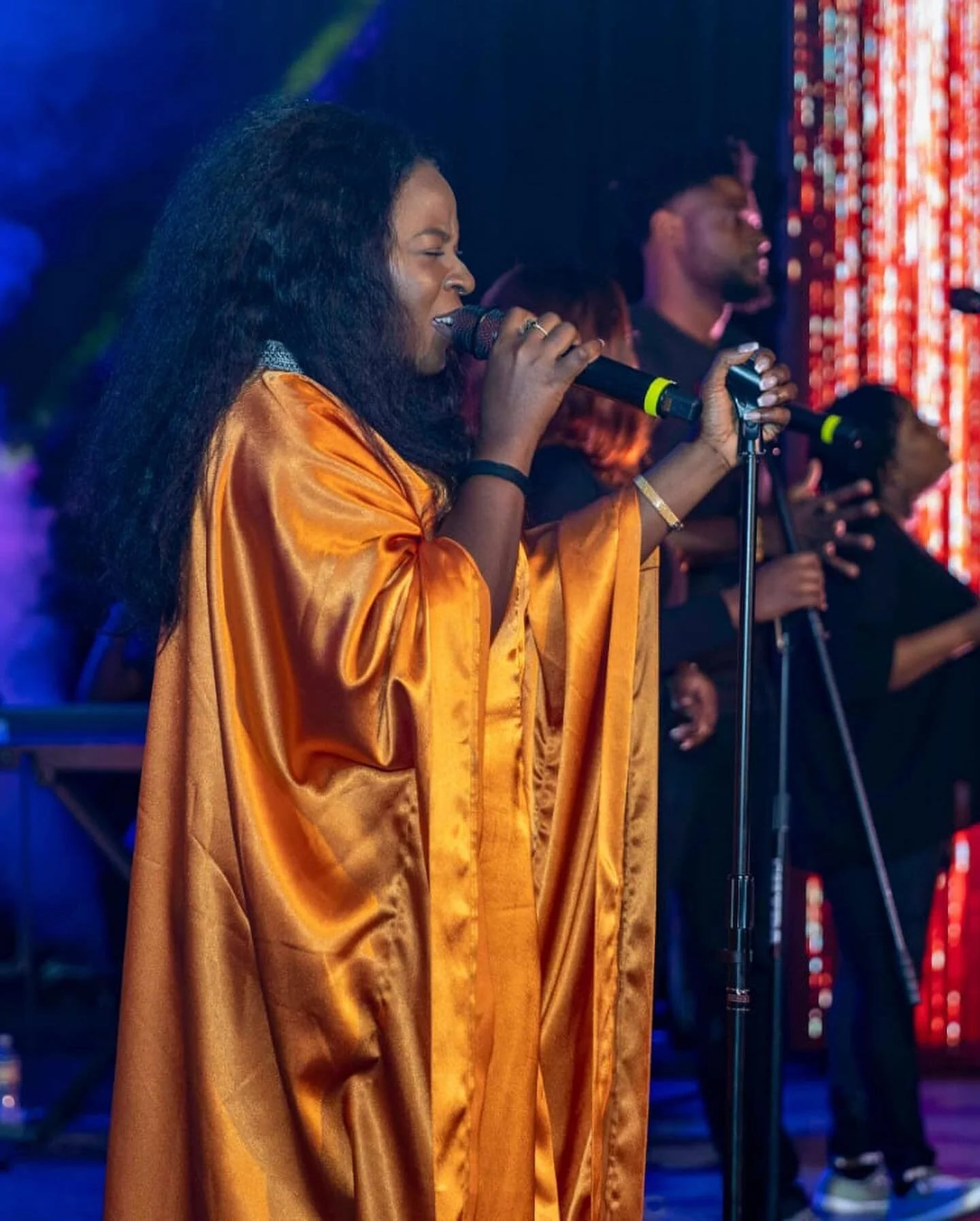 felt all goddess-like in my custom @modishquirkstudio bubu at Village Square last weekend. this was a fantastic show, one of the best I’ve ever been a part of. @babatunde140 started somethin truly original here in Houston ✨✨✨ can’t wait f