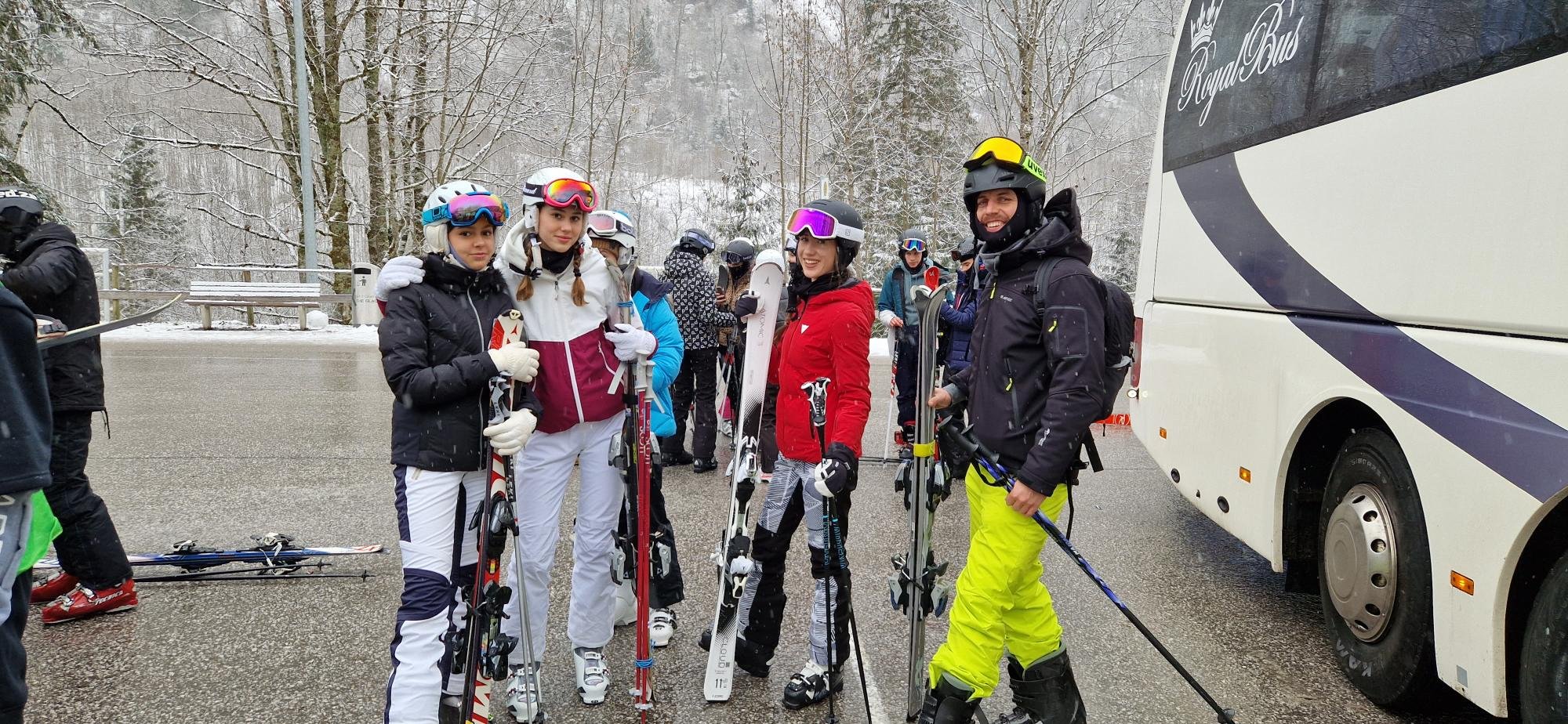 Ski training in Kaprun