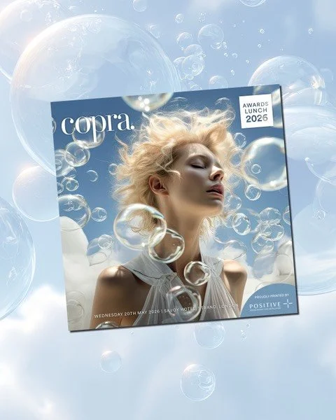 COPRA Lunch 2026 - I&rsquo;ve been designing for COPRA for 10 years or more. I love working with the team to bring the event design to life with the graphics - which creates the mood for the day. Thank you for always trusting me with this - and wishi